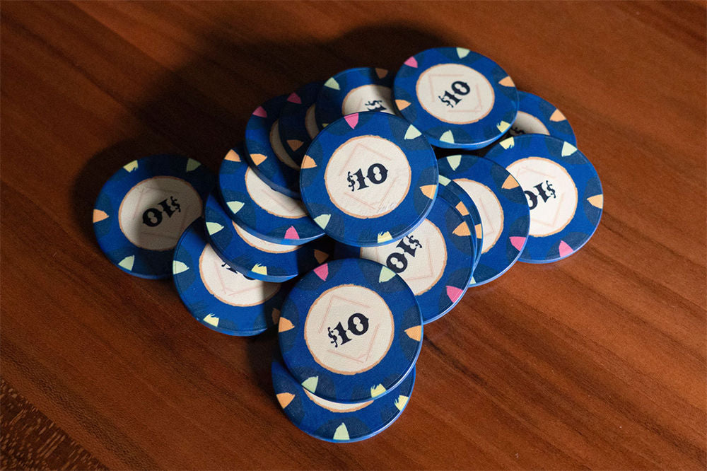 Classic Casino Poker Chips - 500 pcs