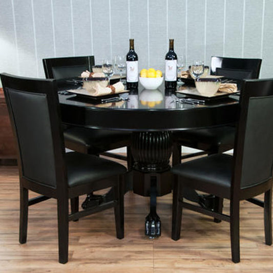 Black Round Dining Top (Nighthawk/Ginza)