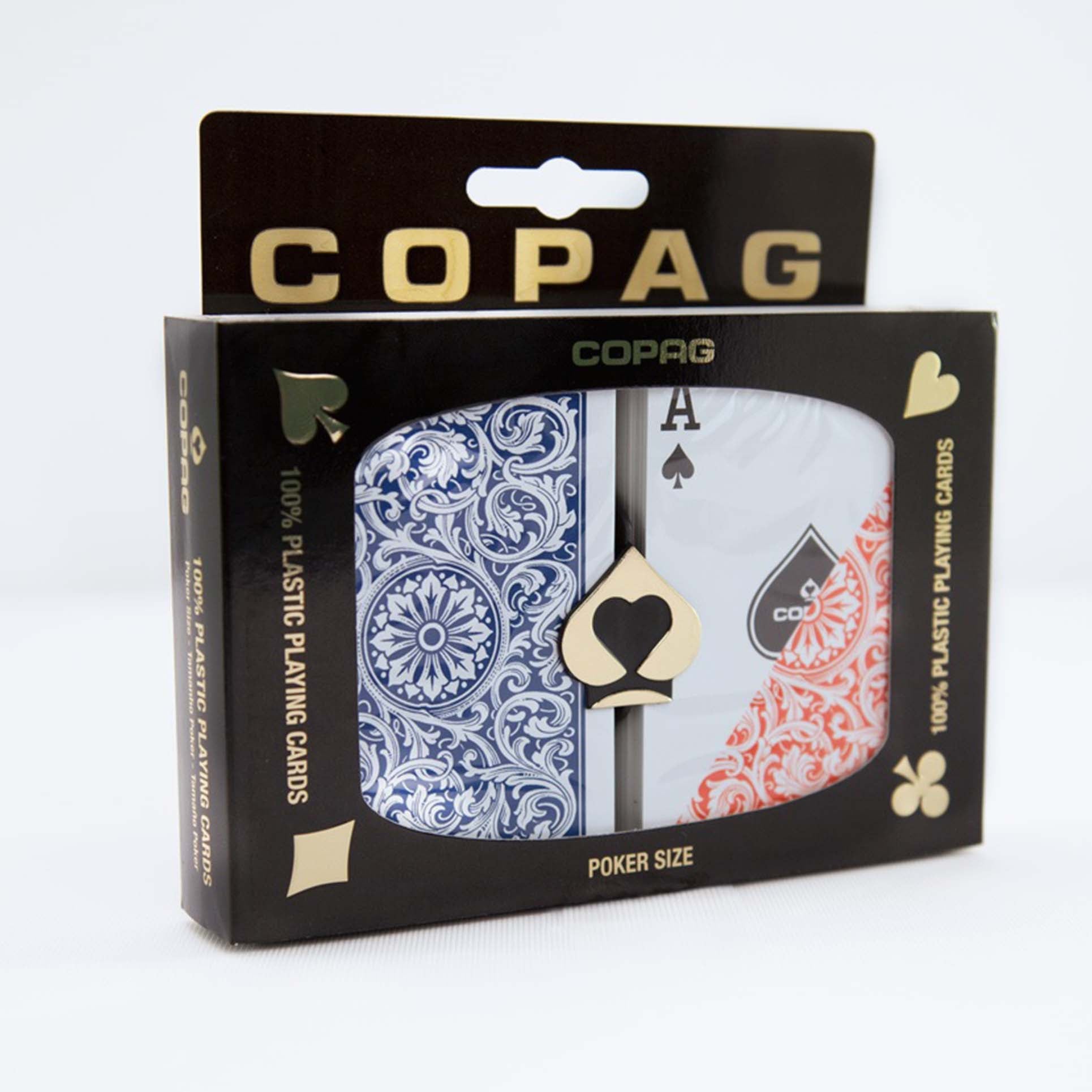 Copag Masters 100% Plastic Playing Cards - Washable